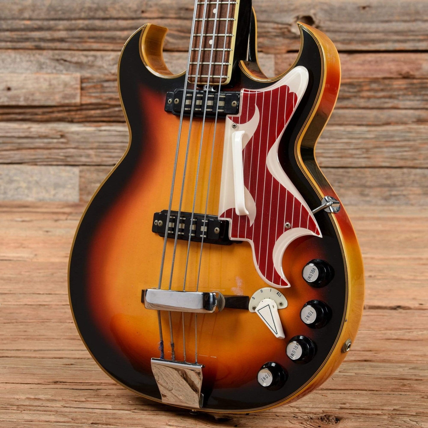 EKO  Sunburst 1960s Bass Guitars / Short Scale