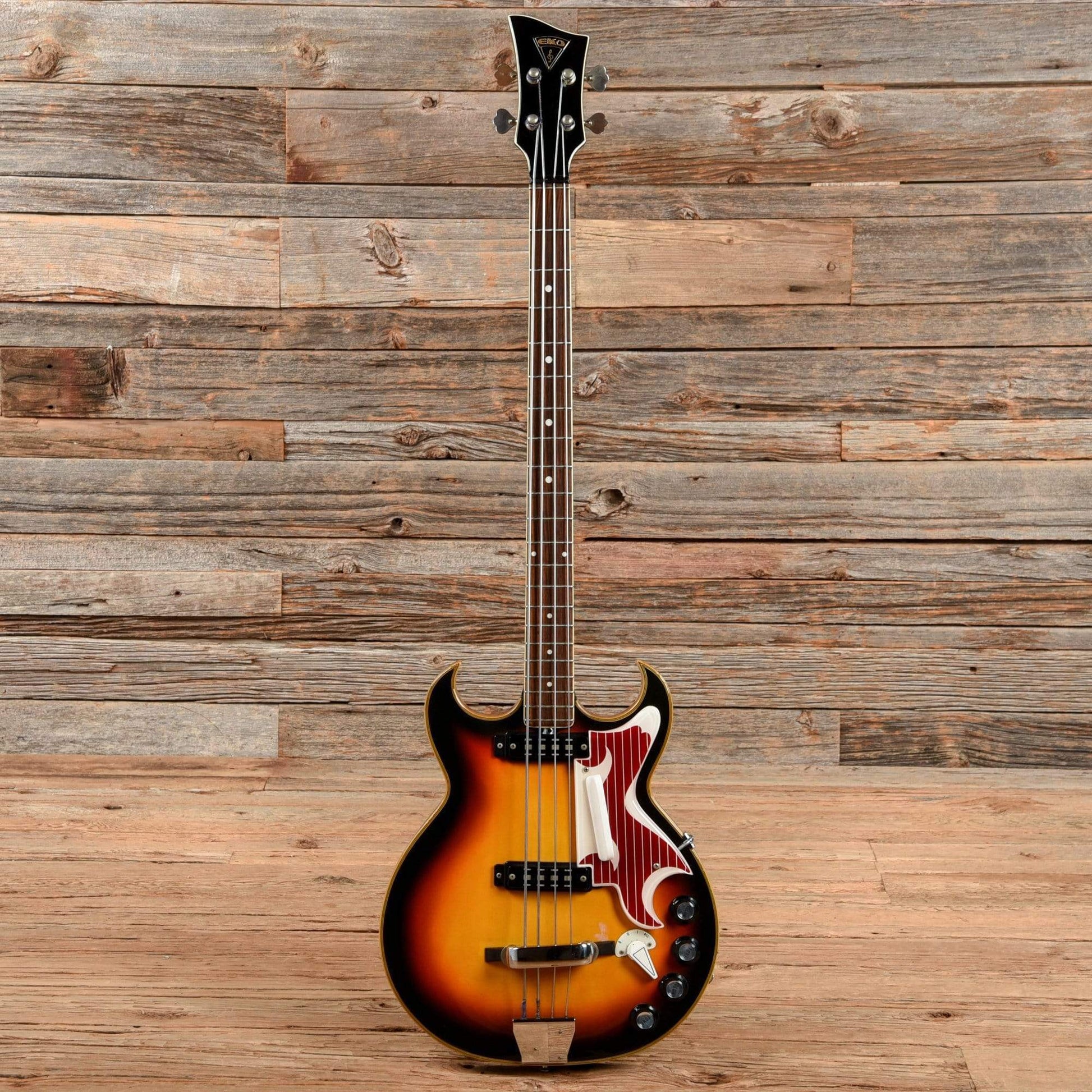 EKO  Sunburst 1960s Bass Guitars / Short Scale