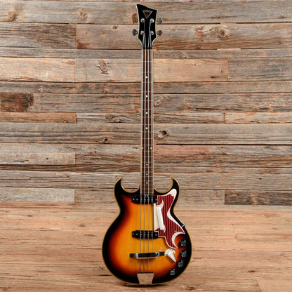 EKO  Sunburst 1960s Bass Guitars / Short Scale