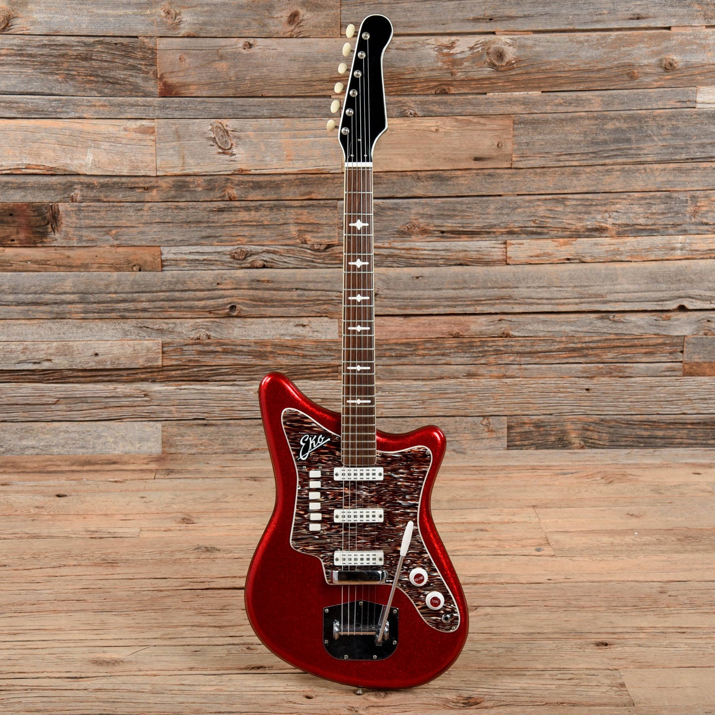 EKO 500 V3 Red Sparkle 1960s Electric Guitars / Solid Body