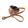 El Dorado 1" Kachina Model Mandolin Strap Inlaid "Horsehair" Hitched Webbing Brown Accessories / Straps