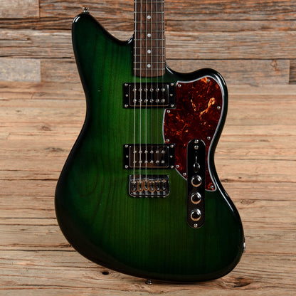 Electra-Vox Ultra Deluxe Green Burst Electric Guitars / Solid Body