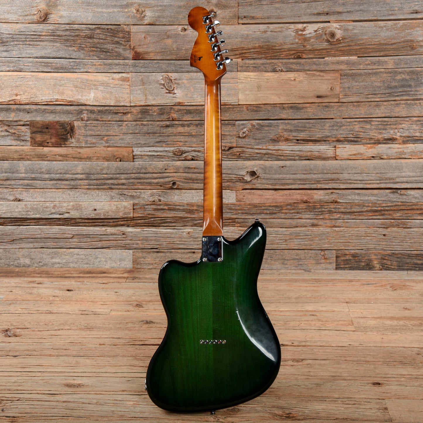 Electra-Vox Ultra Deluxe Green Burst Electric Guitars / Solid Body