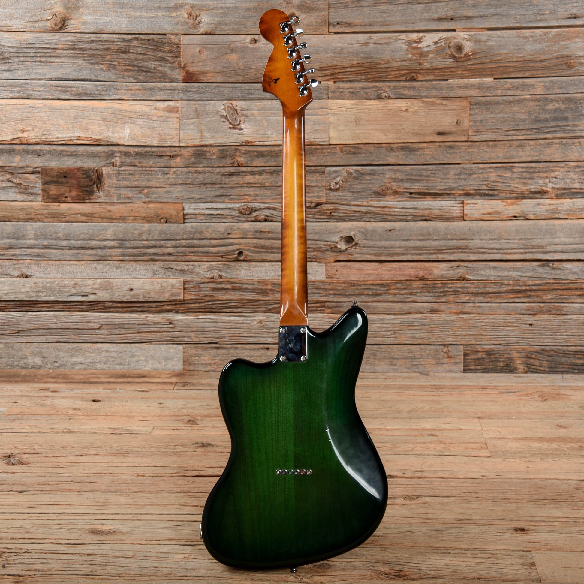 Electra-Vox Ultra Deluxe Green Burst Electric Guitars / Solid Body