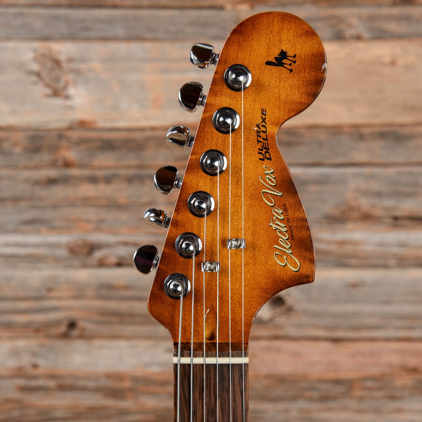 Electra-Vox Ultra Deluxe Green Burst Electric Guitars / Solid Body