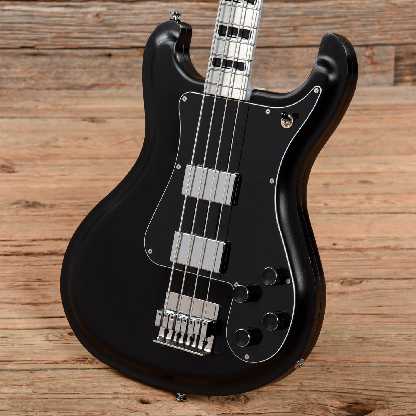 Electrical Guitar Company Series 2 Bass Anodized Black Bass Guitars / 4-String