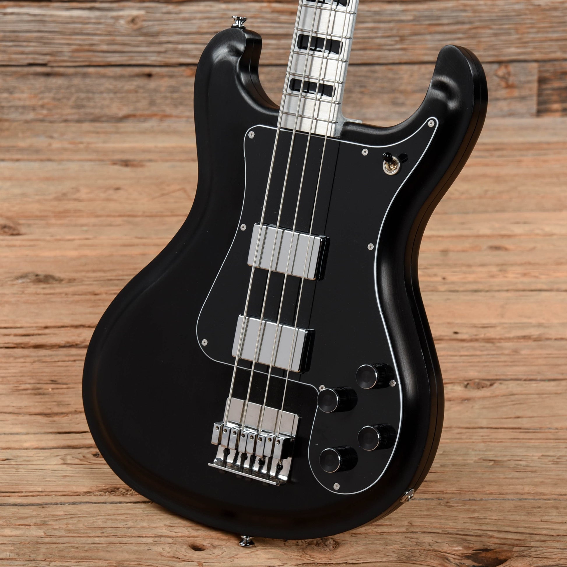 Electrical Guitar Company Series 2 Bass Anodized Black Bass Guitars / 4-String