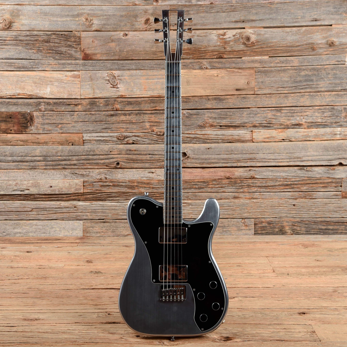 Electrical Guitar Company TT2 Prototype Silver Anodyzed Electric Guitars / Solid Body