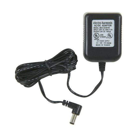Electro-Harmonix 24 Volt 100 mA Power Supply for Q-Tron, Micro Synth, Polychorus, Worn, DMM Accessories
