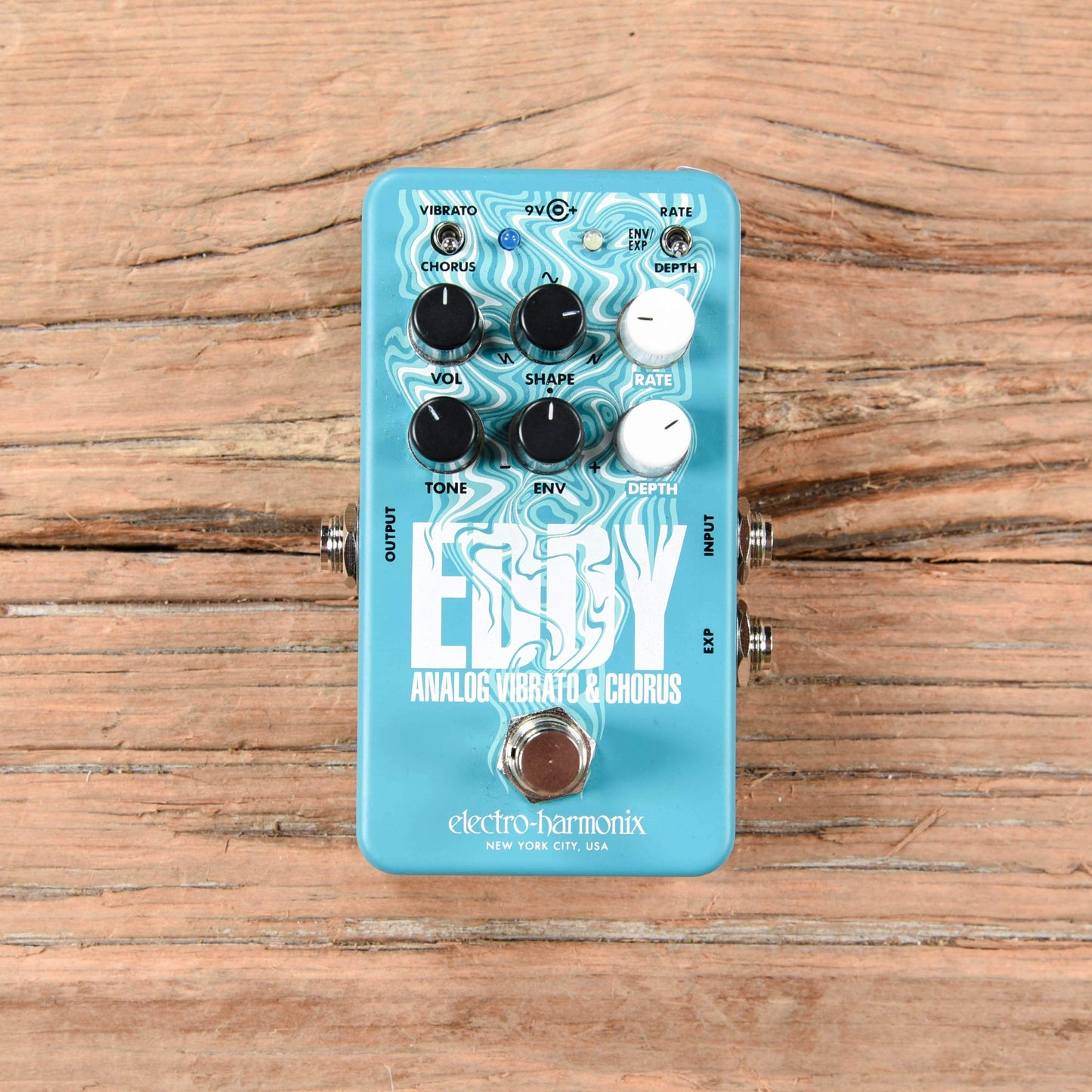 Electro-Harmonix Eddy Analog Chorus and Vibrato Effects and Pedals / Chorus and Vibrato