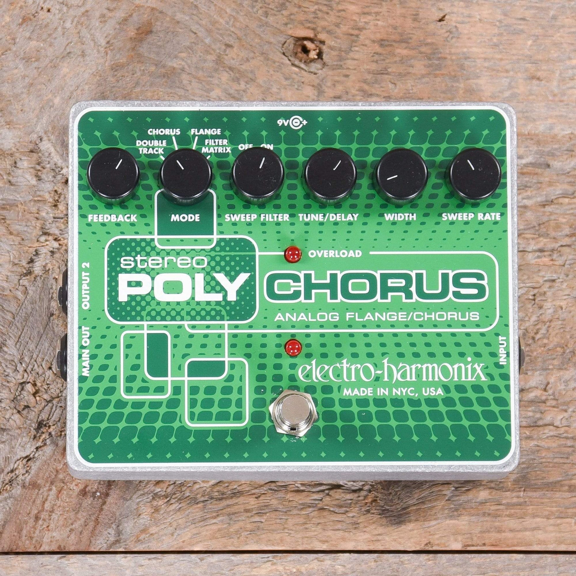 poly chorus pedal Electro-Harmonix Stereo Poly Chorus XO Chassis