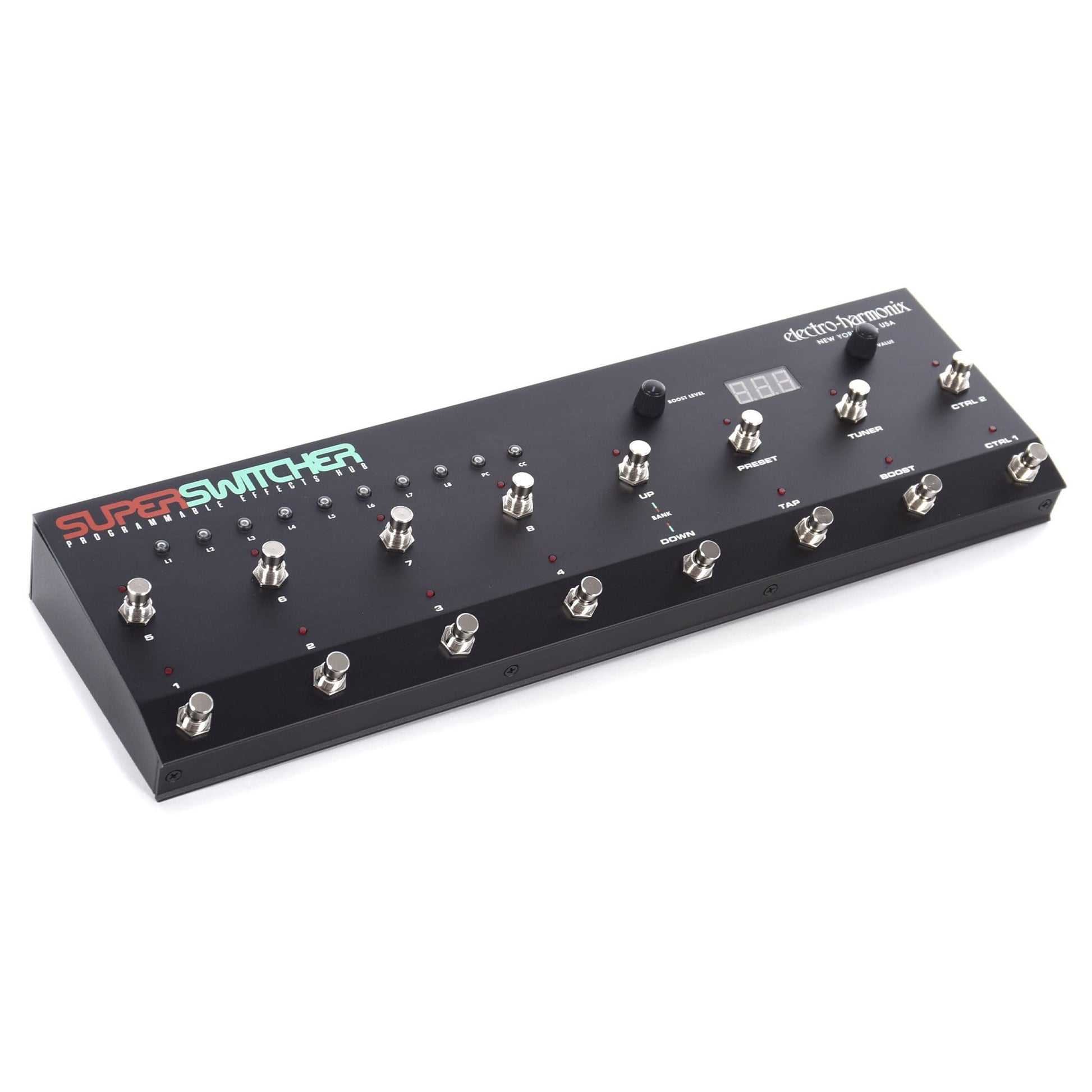 switcher guitar pedal Electro-Harmonix Super Switcher Effects Hub