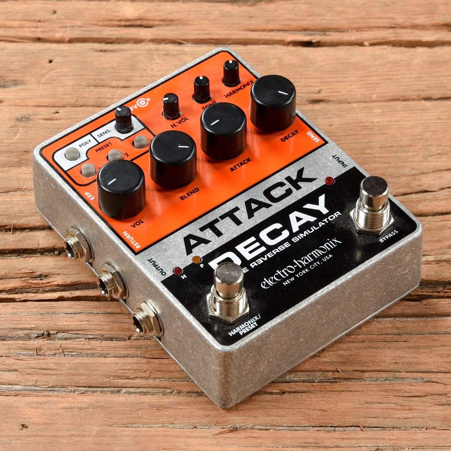 Electro-Harmonix Attack Decay Reverse Tape Simulator Effects and Pedals / Delay
