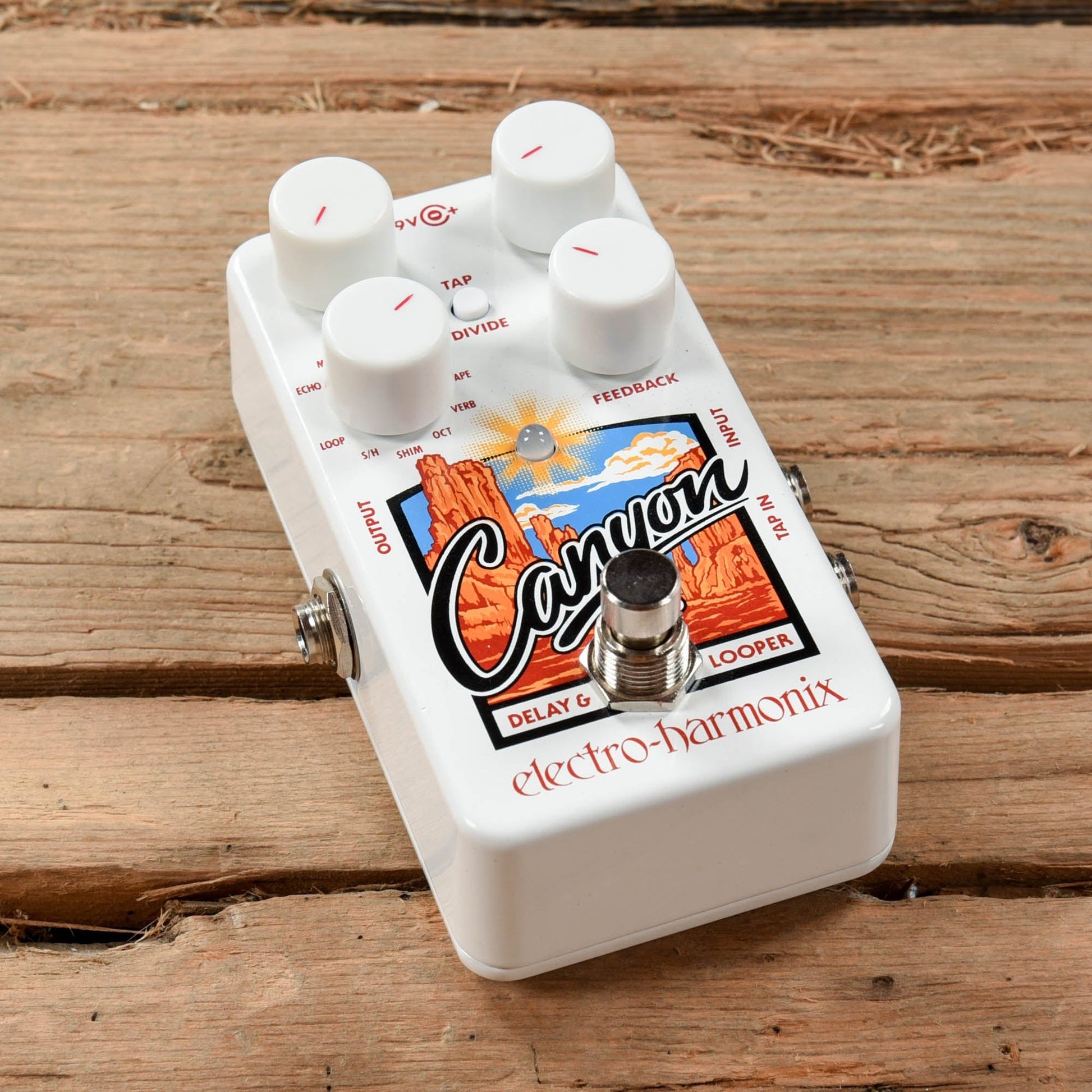 pedale canyon Electro-Harmonix Canyon Delay & Looper Pedal – Chicago Music Exchange