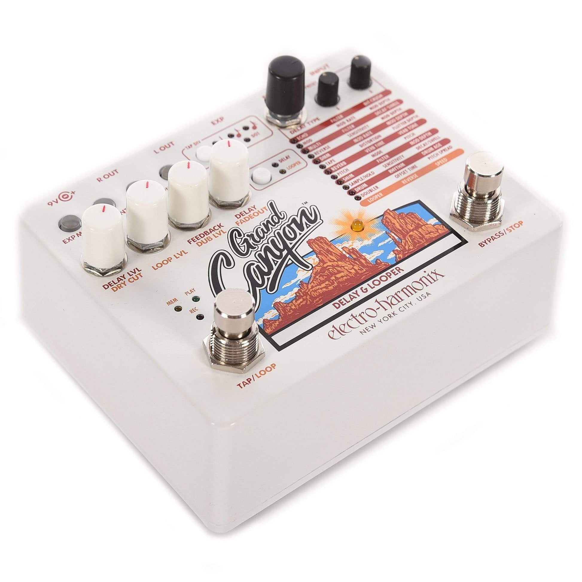 canyon delay and looper pedal Electro-Harmonix Grand Canyon Delay and Looper – Chicago Music Exchange