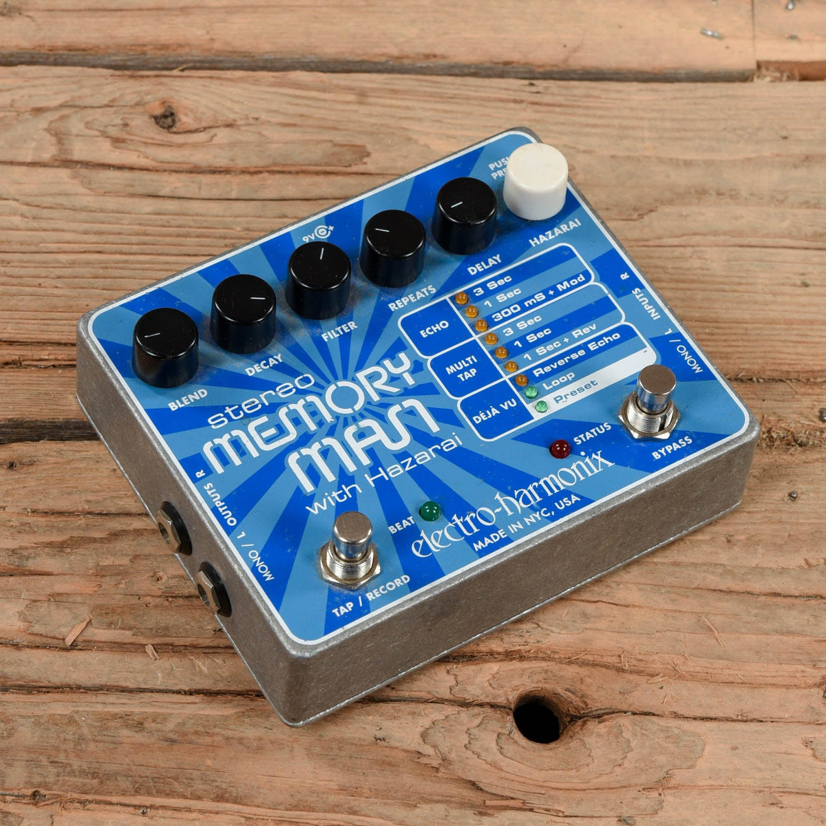 Electro Harmonix Stereo Memory Man con Hazarai - Caja abierta | Gear4music Electro Harmonix Stereo Memory Man con Hazarai - Caja abierta | Gear4music