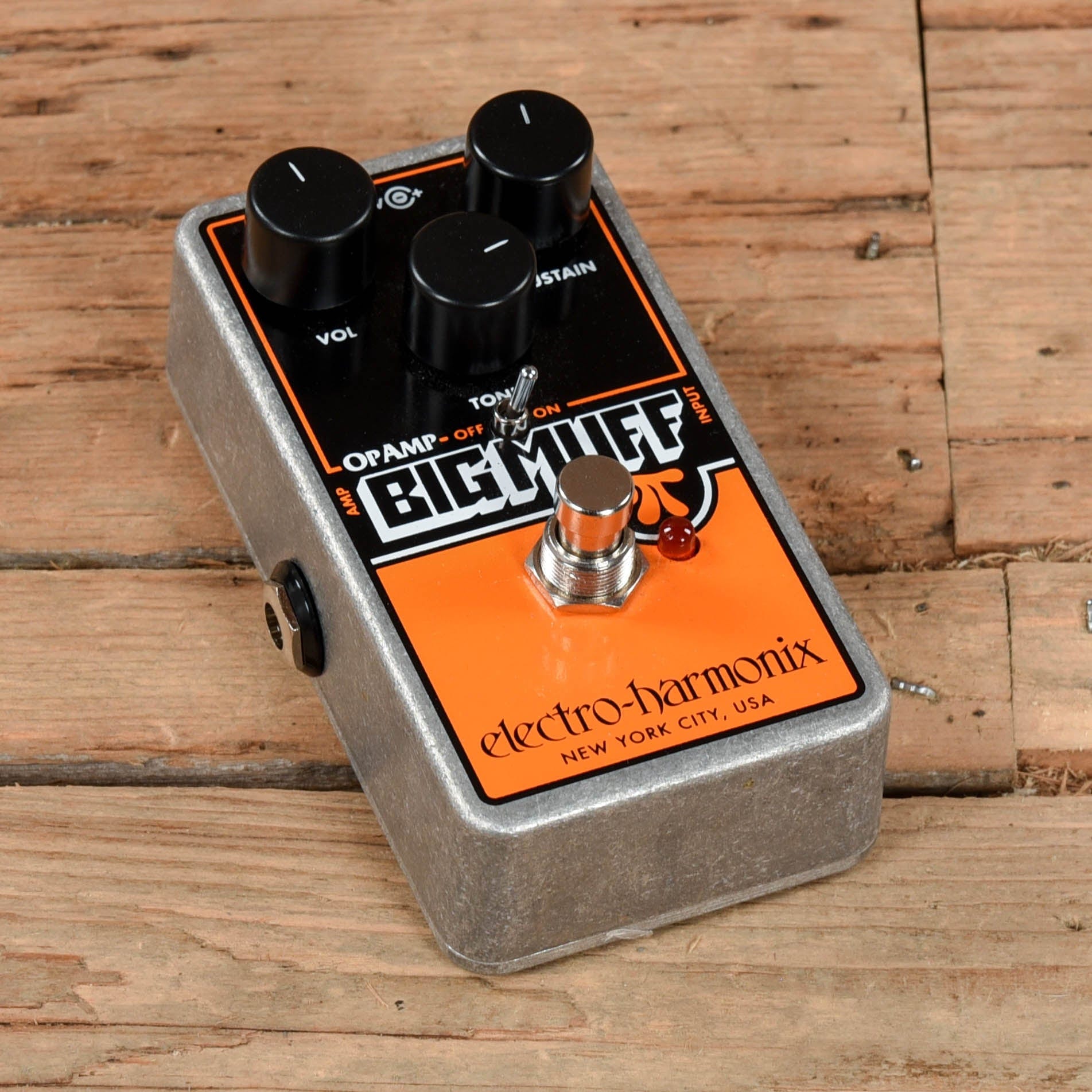 ElectroHarmonix OpAmp Big Muff Pi Reissue Fuzz Chicago Music Exchange