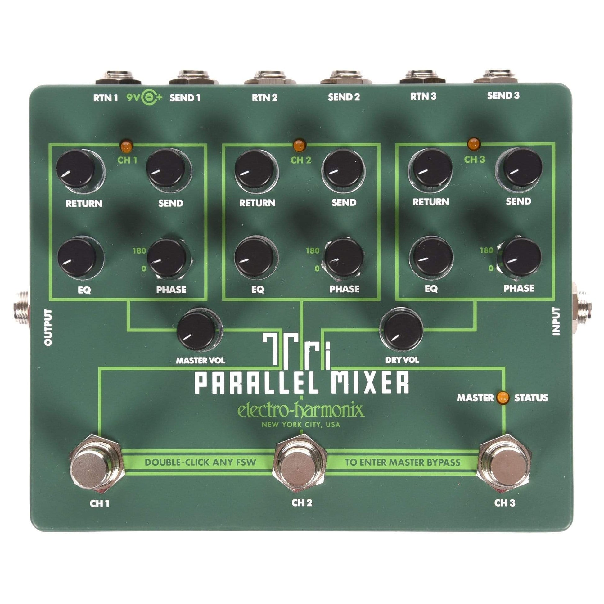 Electro-Harmonix Tri Parallel Mixer Effects and Pedals / Loop Pedals and Samplers