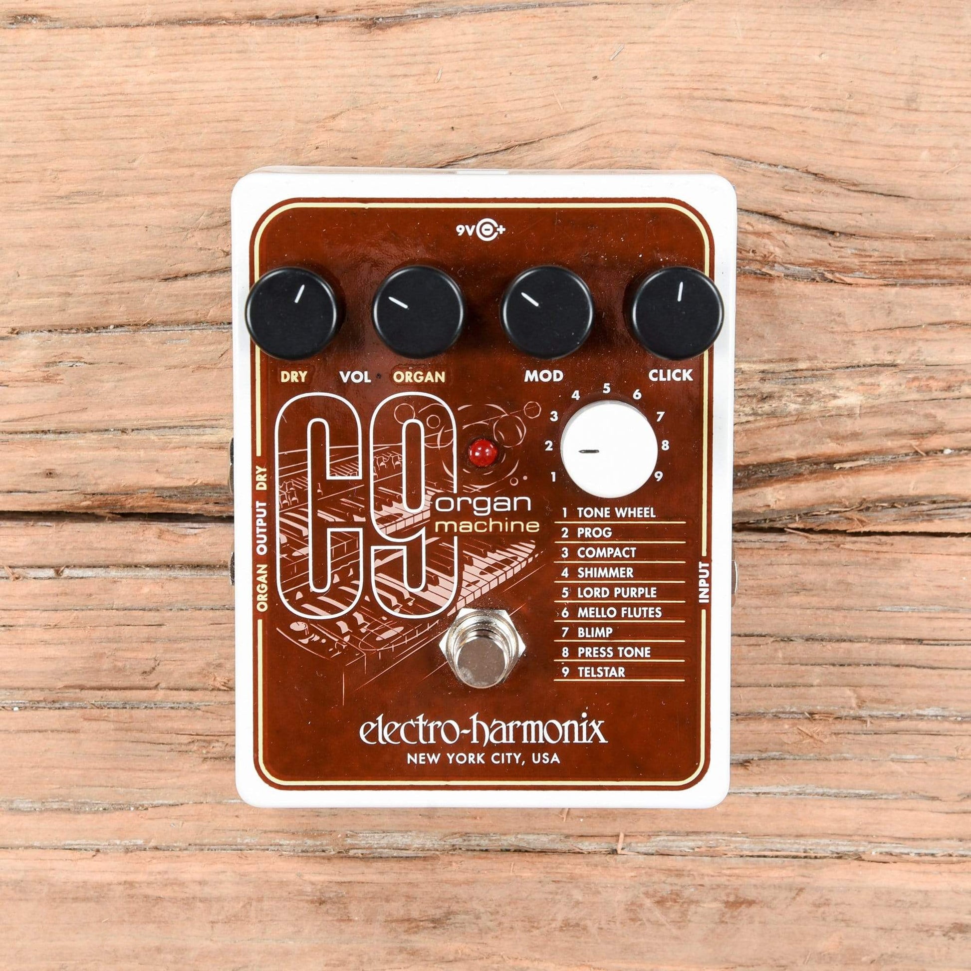 ehx c9 pedal Electro-Harmonix C9 Organ Machine – Chicago Music Exchange