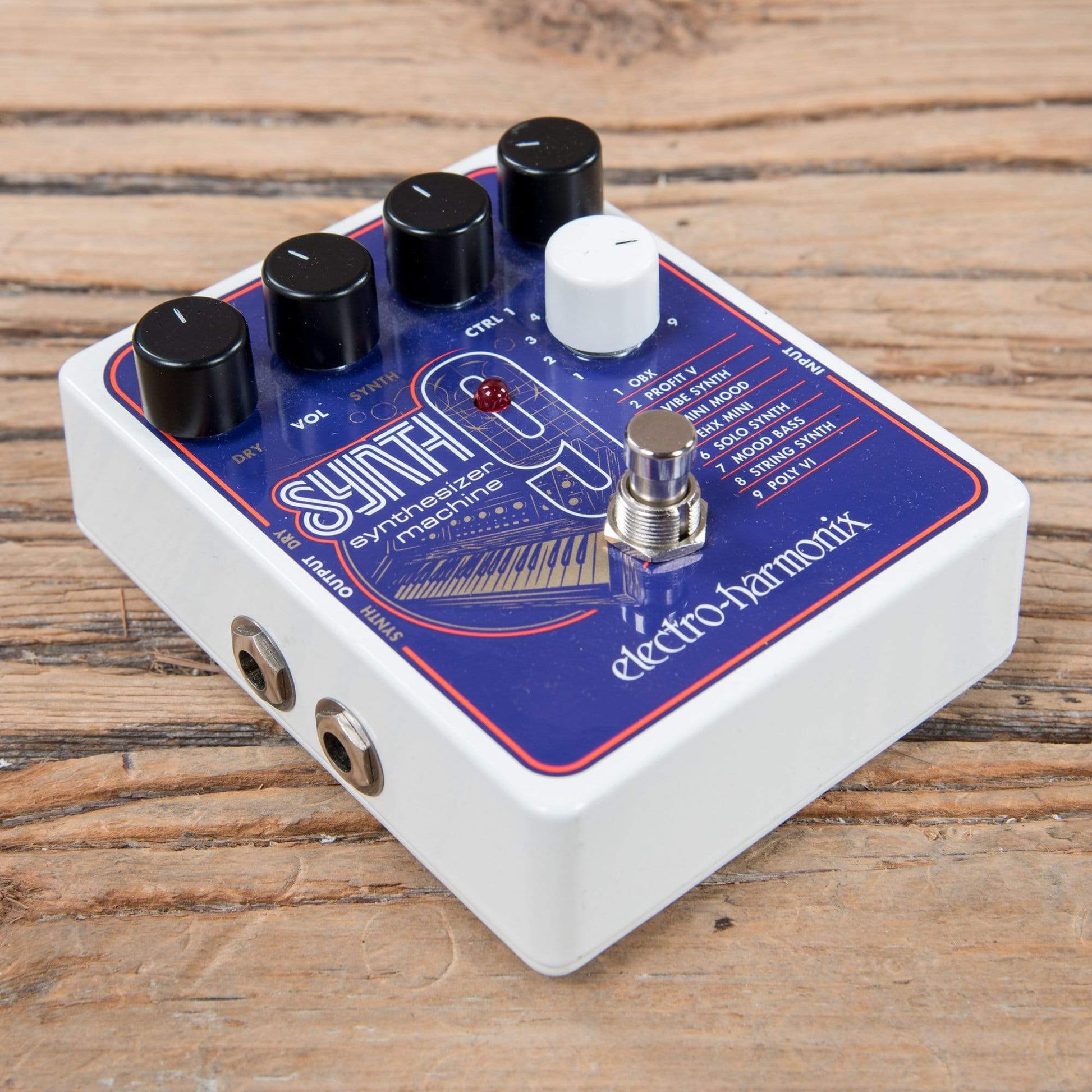 synth9 pedal Electro-Harmonix SYNTH 9 Synthesizer Machine – Chicago Music Exchange