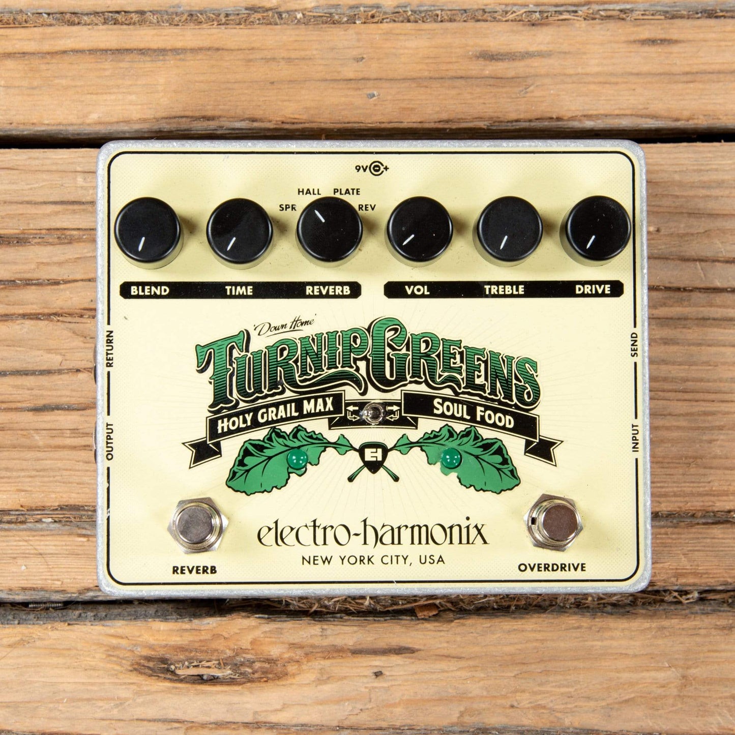 Electro-Harmonix Turnip Greens Multi-Effect Pedal Effects and Pedals / Multi-Effect Unit