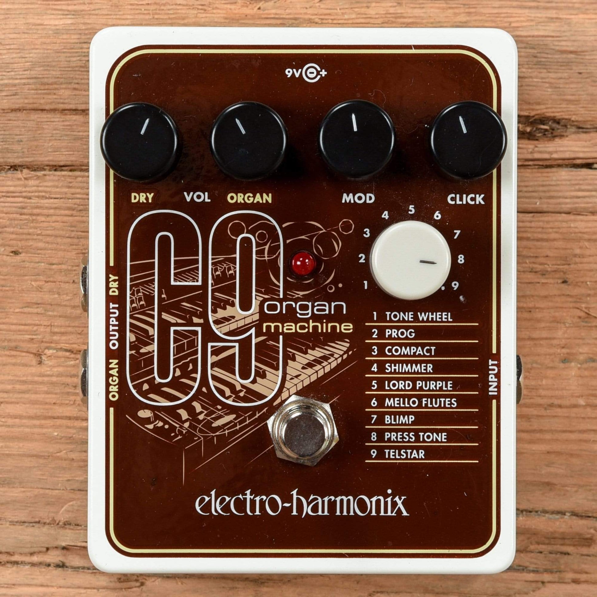 Electro-Harmonix C9 Organ Machine Effects and Pedals / Noise Generators