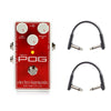 Electro-Harmonix Nano POG Polyphonic Octave Generator w/(2) RockBoard Flat Patch Cables Bundle Effects and Pedals / Octave and Pitch