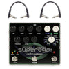 Electro-Harmonix Superego Plus Synth Engine/Multi Effect w/(2) RockBoard Flat Patch Cables Bundle Effects and Pedals / Octave and Pitch