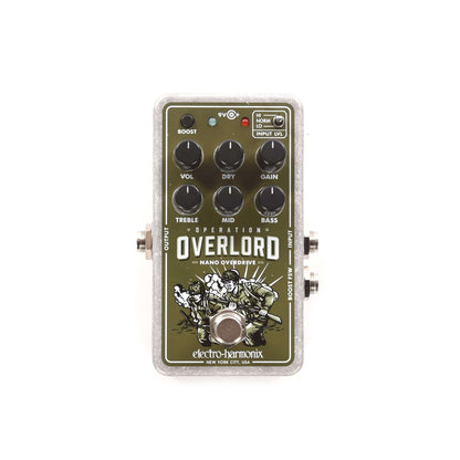Electro-Harmonix Nano Operation Overlord Overdrive Distortion Effects and Pedals / Overdrive and Boost
