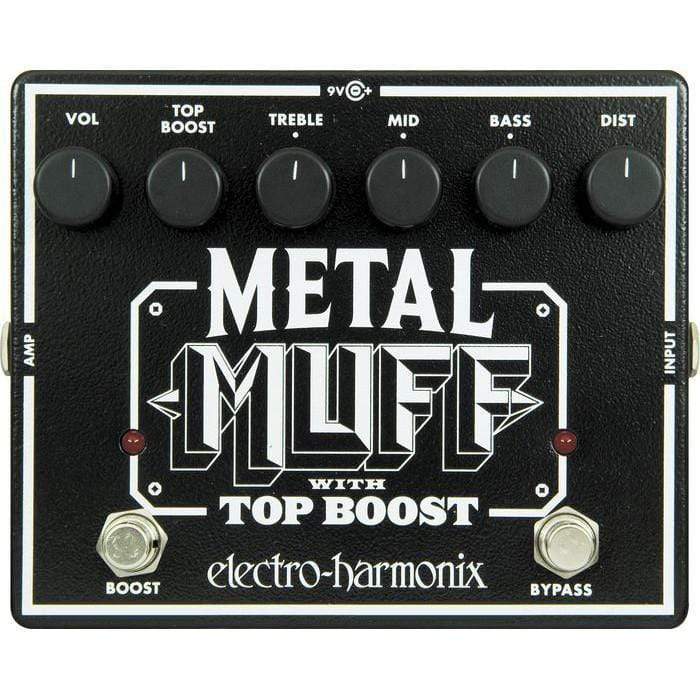 Electro-Harmonix XO Metal Muff with Top Boost Distortion Effects and Pedals / Overdrive and Boost