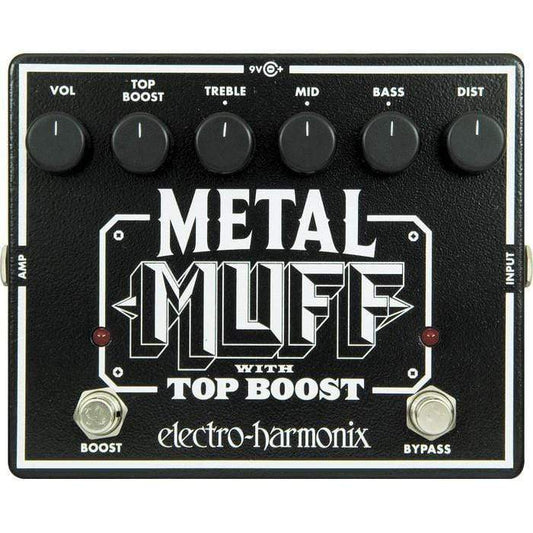 Electro-Harmonix XO Metal Muff with Top Boost Distortion Effects and Pedals / Overdrive and Boost