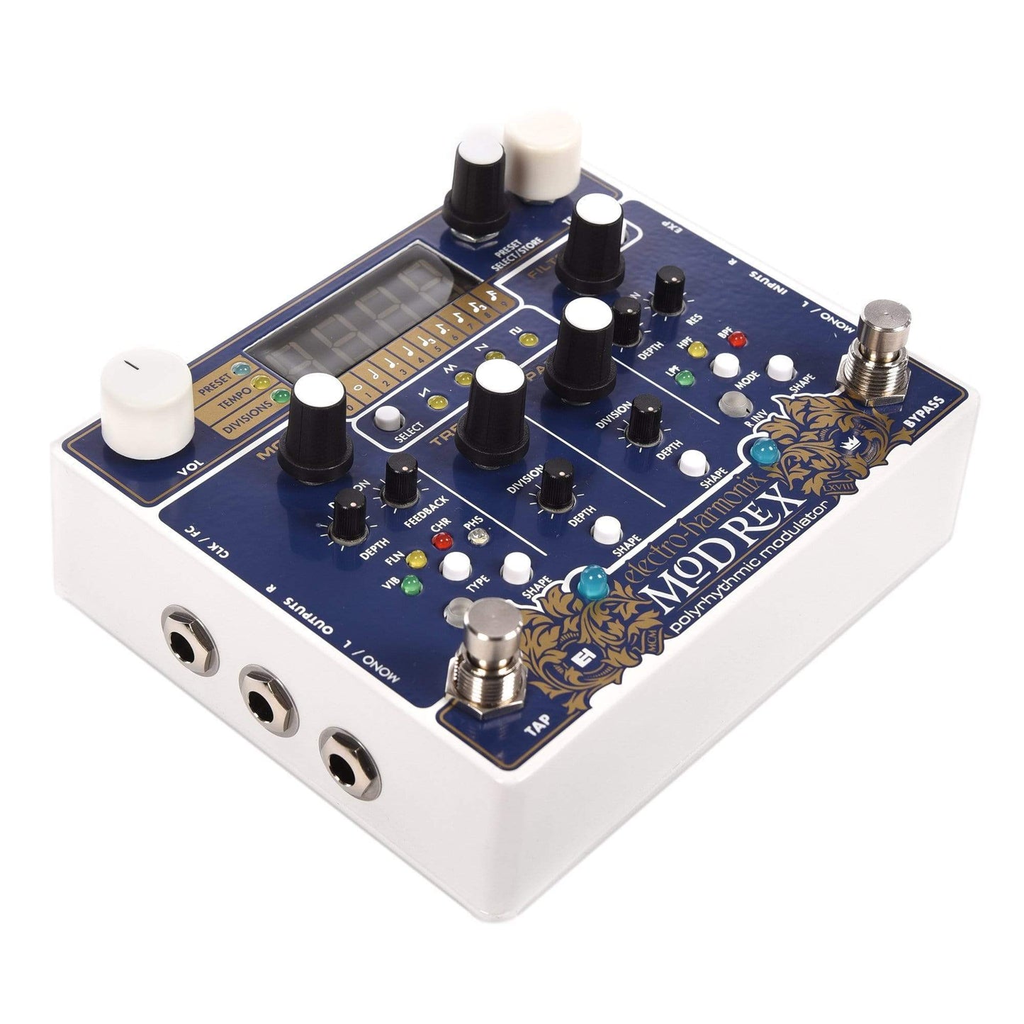 Electro Harmonix Mod Rex Polyrhythmic Modulator Effects and Pedals / Phase Shifters