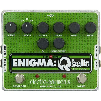 Electro-Harmonix Enigma Qballs Bass Envelope Filter Effects and Pedals / Wahs and Filters