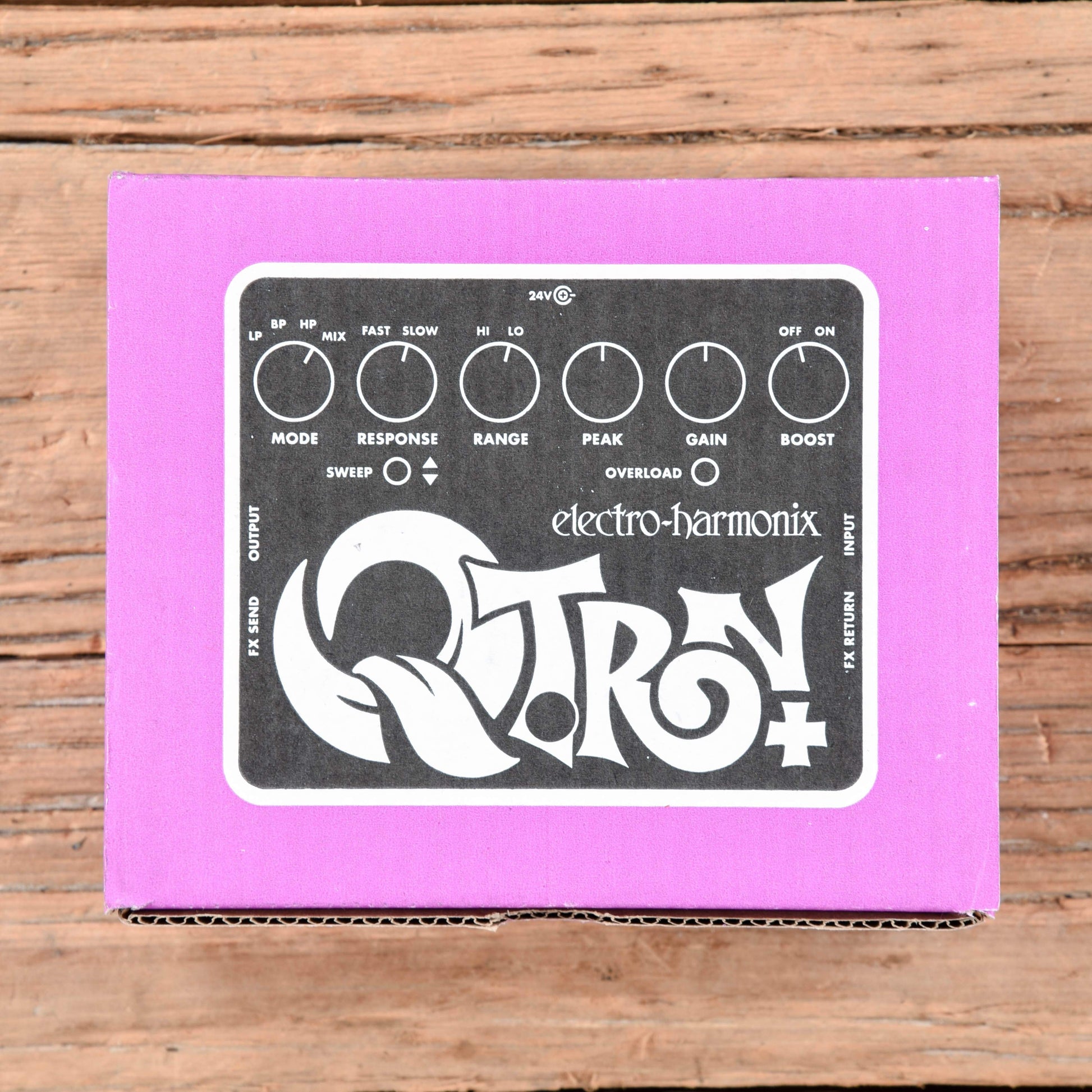 Electro-Harmonix Q-Tron Plus Envelope Filter Pedal w/ Effects Loop Effects and Pedals / Wahs and Filters