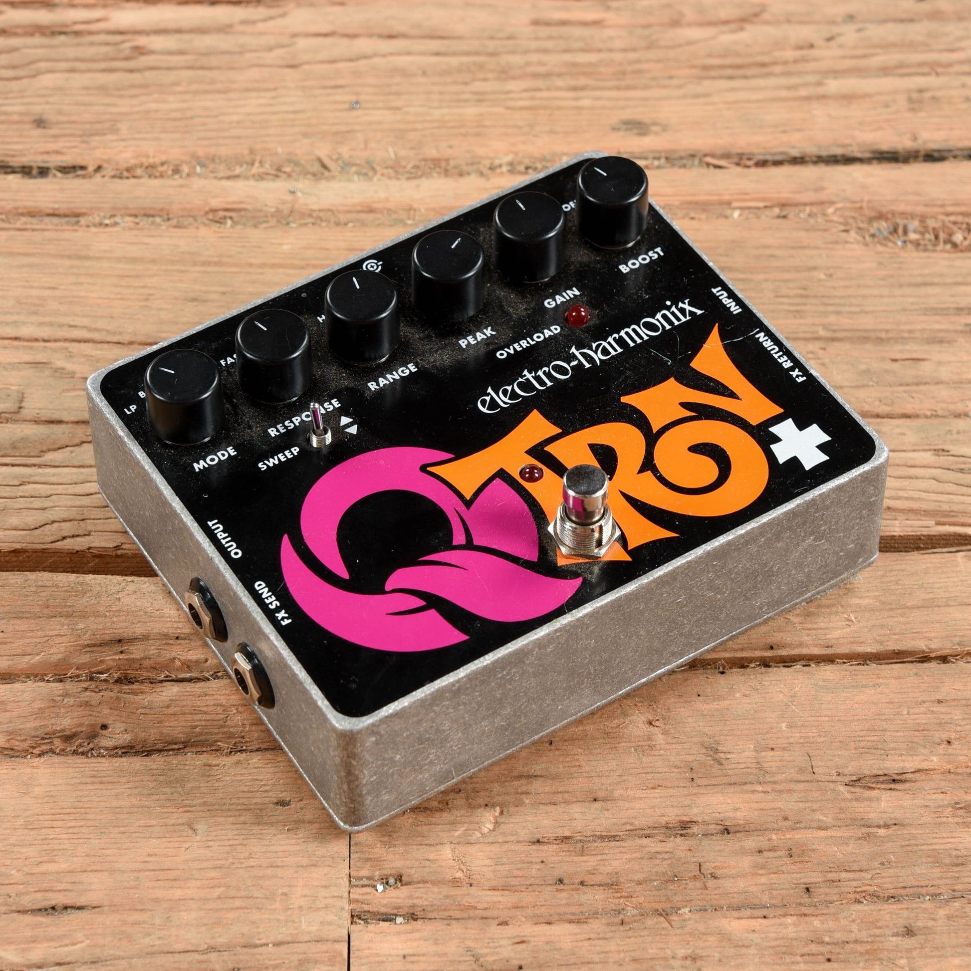 Electro-Harmonix Q-Tron Plus Envelope Filter Pedal w/ Effects Loop Effects and Pedals / Wahs and Filters
