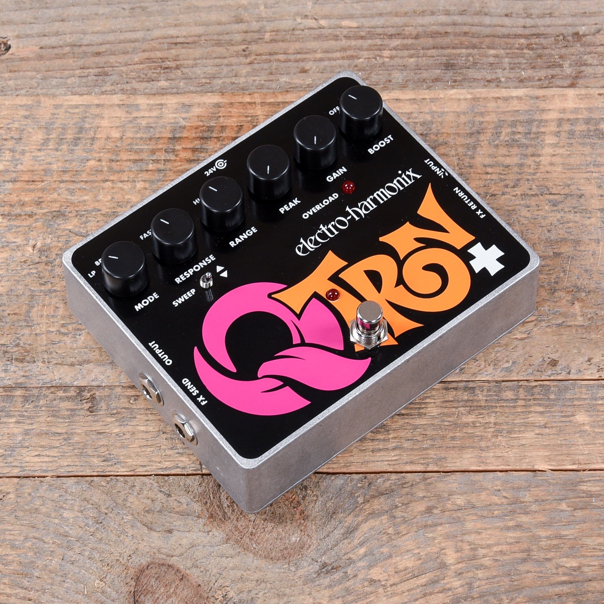 Electro-Harmonix Q-Tron Plus Envelope Filter with Effects Loop