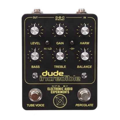 Electronic Audio Experiments Dude Incredible Tube Voice/Fuzz Pedal Effects and Pedals / Fuzz