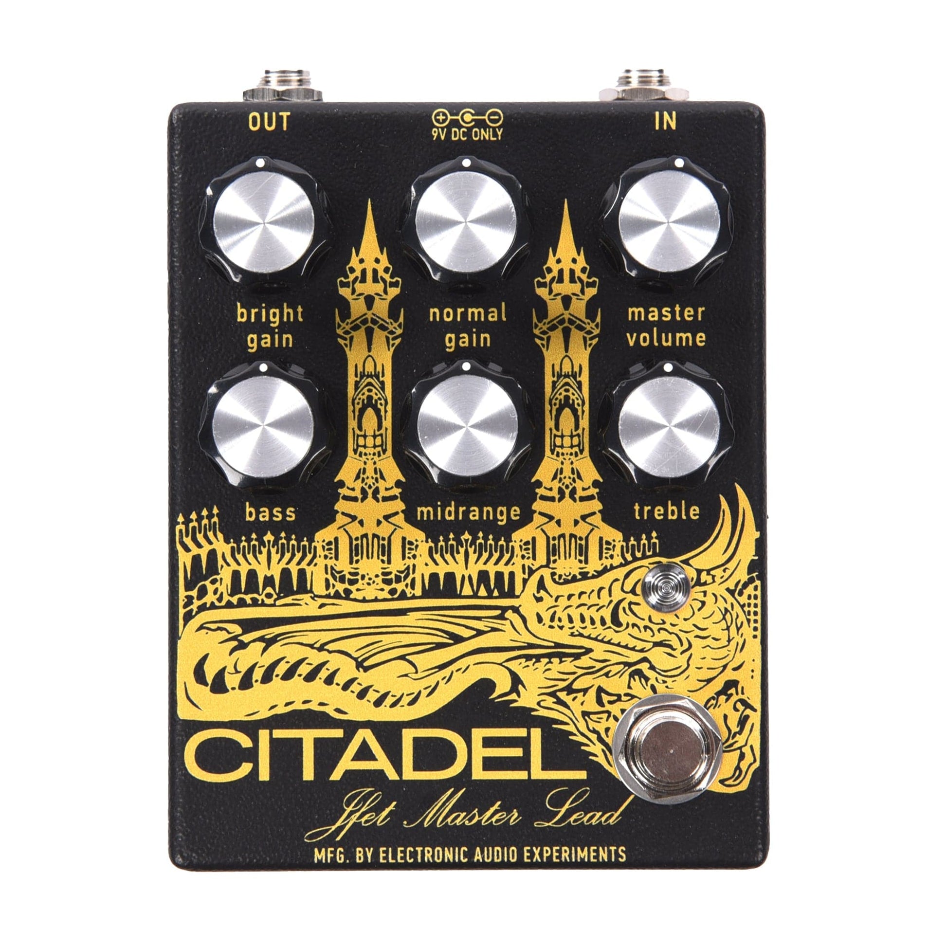 lead guitar pedals Electronic Audio Experiments Citadel Pre-Amp Style Overdrive Pedal – Chicago Music Exchange