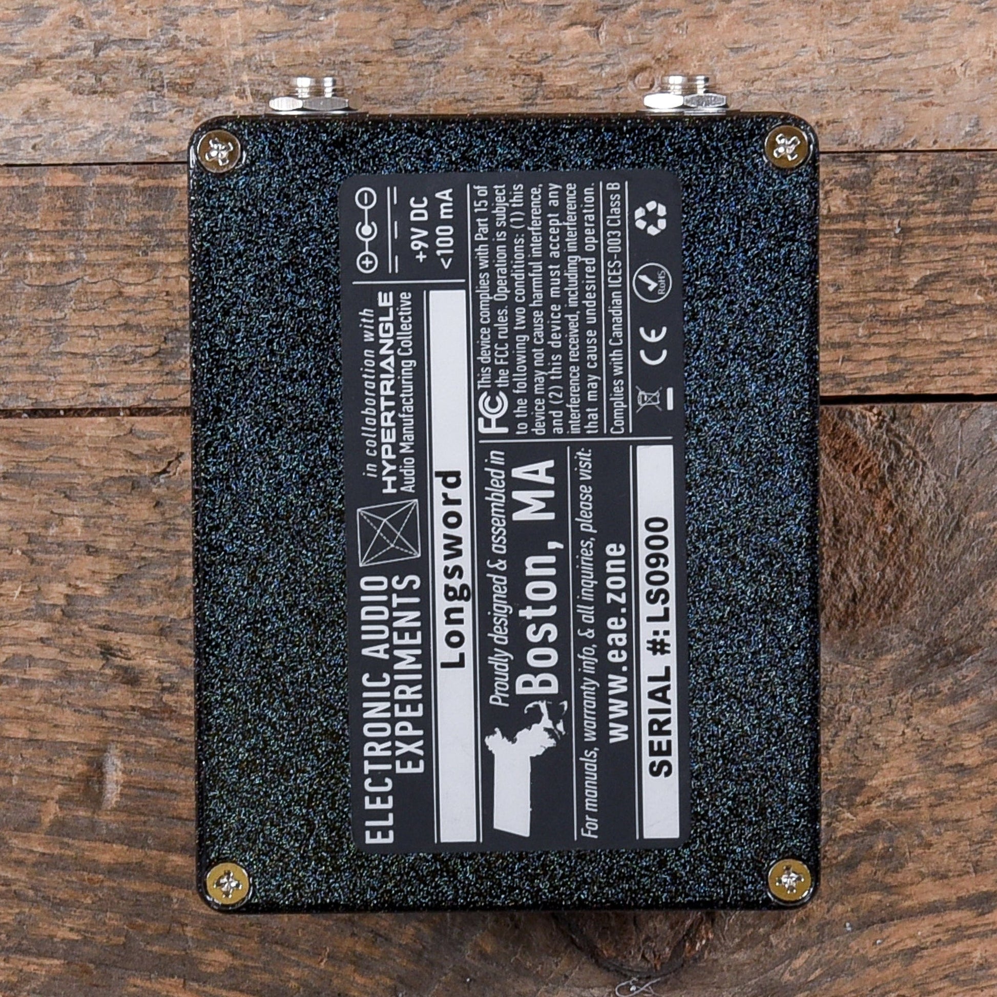 Electronic Audio Experiments Longsword Overdrive Pedal Effects and Pedals / Overdrive and Boost