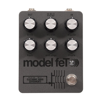 Electronic Audio Experiments Model feT Preamp Pedal Slate Grey Effects and Pedals / Overdrive and Boost