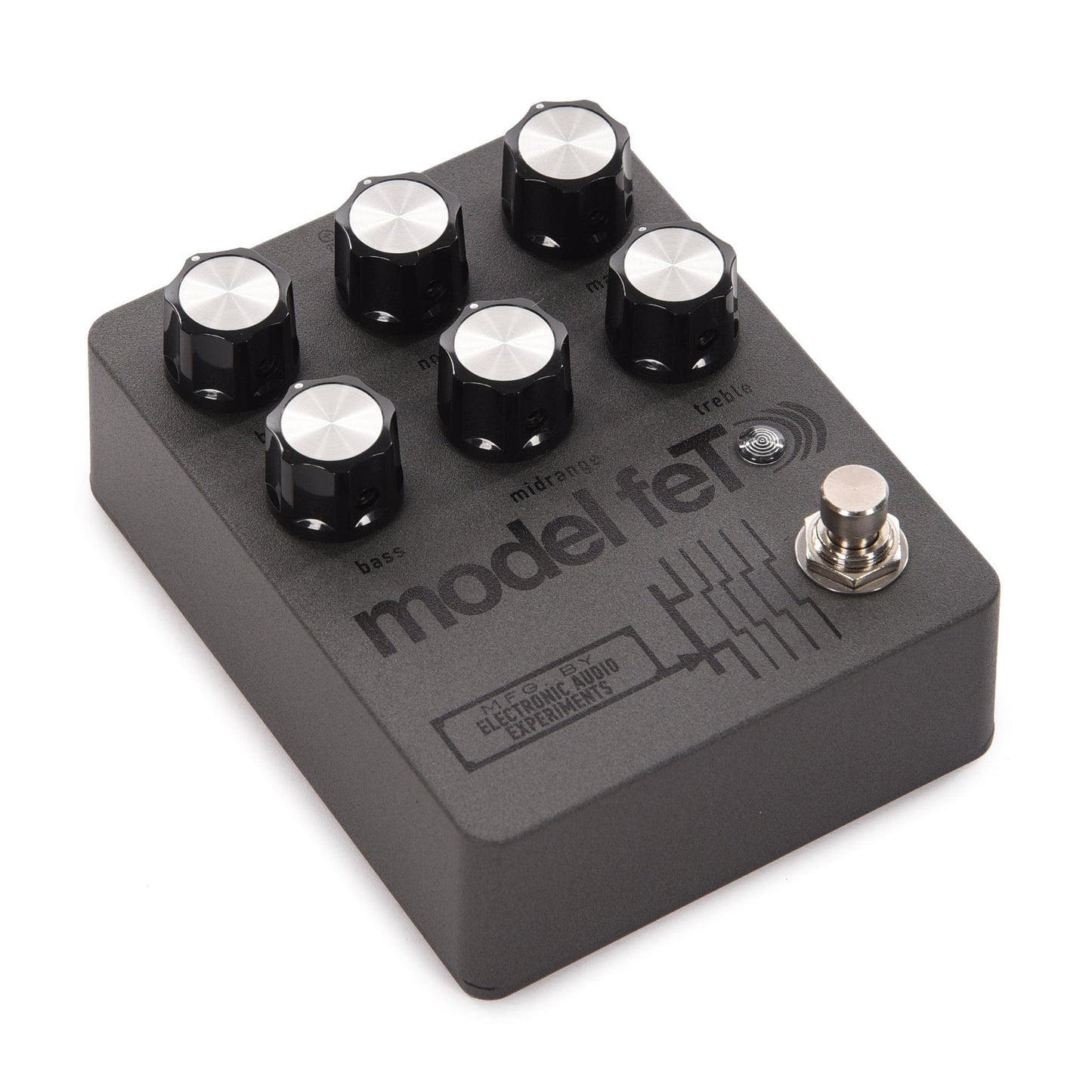 Electronic Audio Experiments Model feT Preamp Pedal Slate Grey Effects and Pedals / Overdrive and Boost