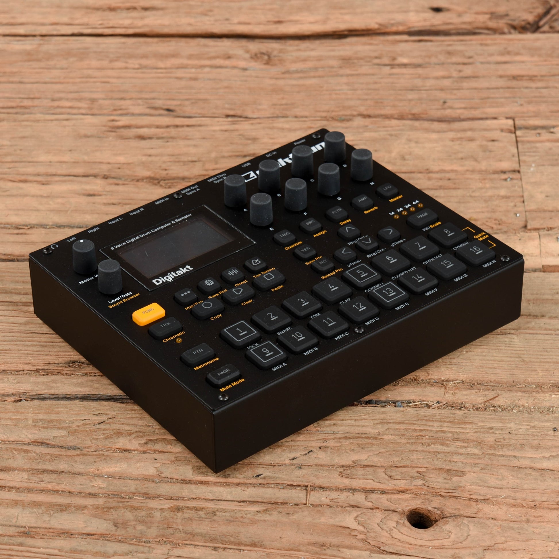 Elektron Digitakt 8-Voice Digital Drum Machine & Sampler Drums and Percussion / Drum Machines and Samplers