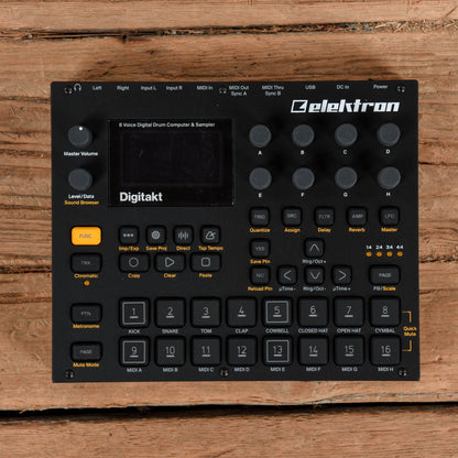Elektron Digitakt 8-Voice Digital Drum Machine & Sampler Drums and Percussion / Drum Machines and Samplers