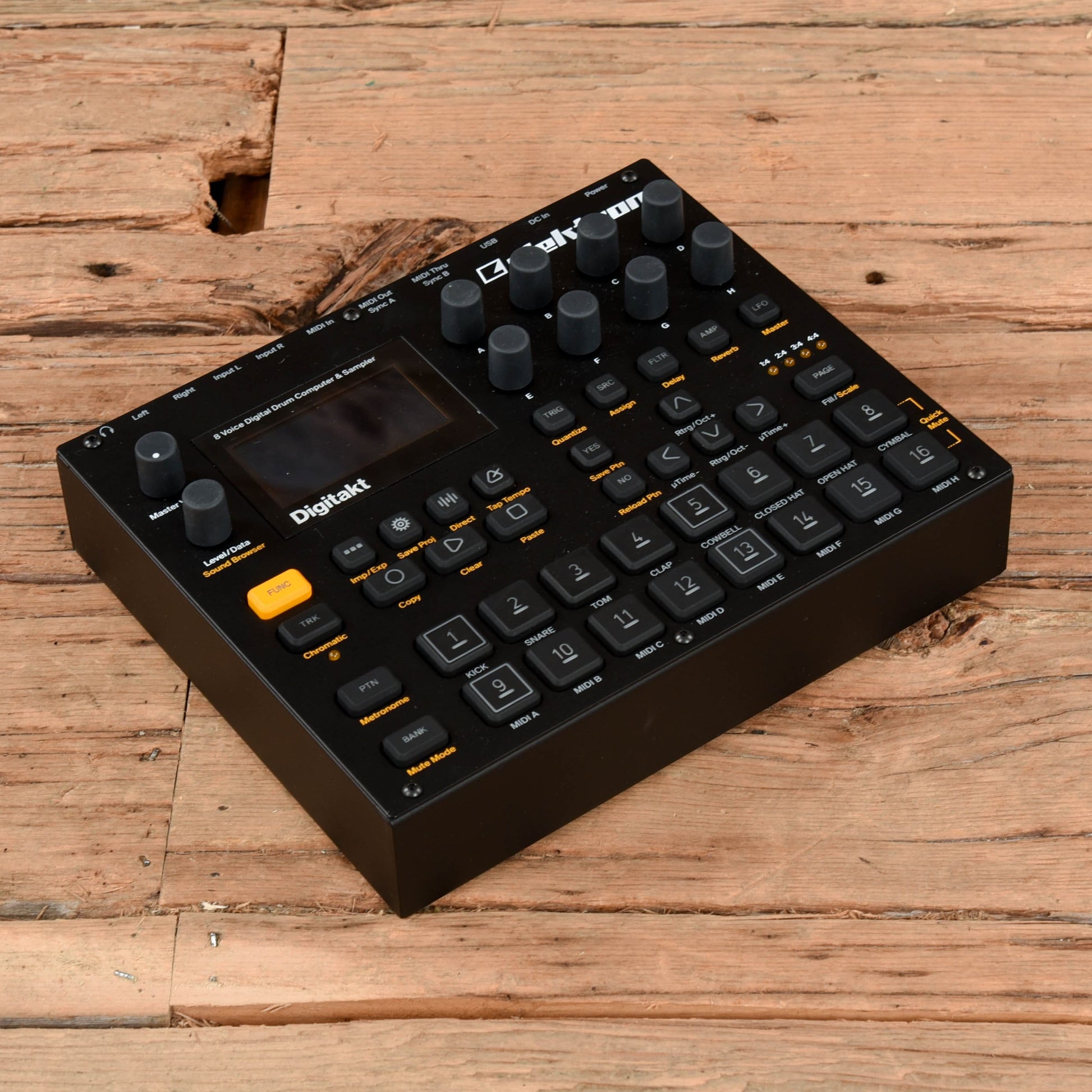 Elektron Digitakt 8-Voice Digital Drum Machine & Sampler Drums and Percussion / Drum Machines and Samplers