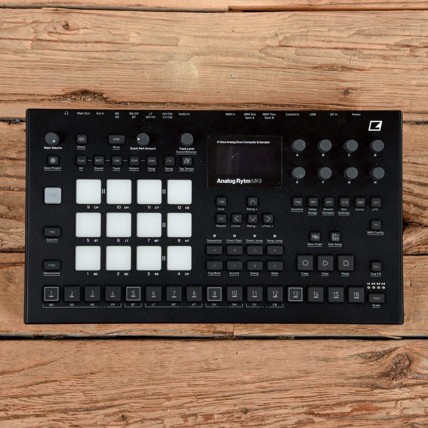 Elektron Digitakt 8-Voice Digital Drum Machine & Sampler Drums and Percussion / Drum Machines and Samplers