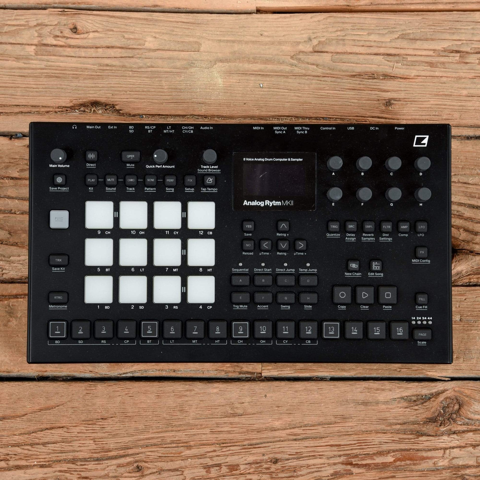 Elektron Digitakt 8-Voice Digital Drum Machine & Sampler Drums and Percussion / Drum Machines and Samplers