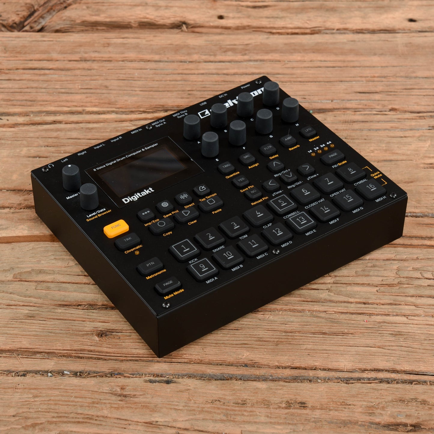 Elektron Digitakt Eight-Voice Digital Drum Computer/Sampler – Chicago ...