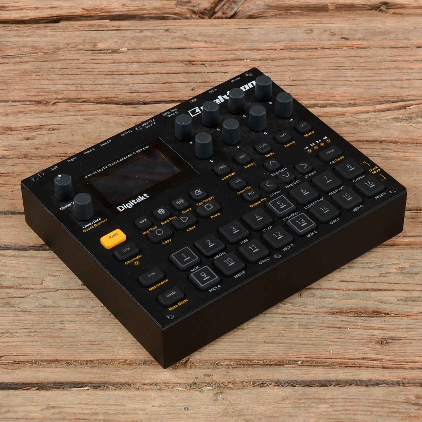 Elektron Digitakt Eight-Voice Digital Drum Computer/Sampler USED Drums and Percussion / Drum Machines and Samplers