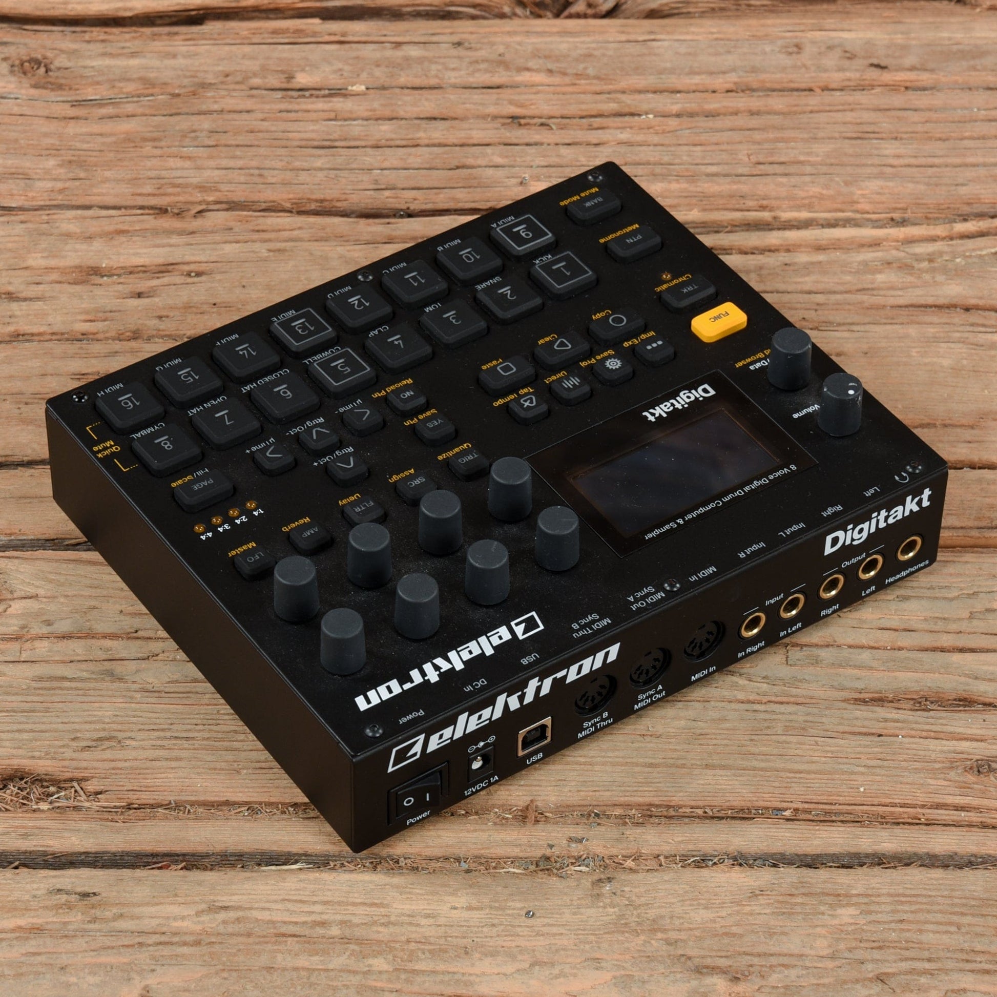 Elektron Digitakt Eight-Voice Digital Drum Computer/Sampler USED Drums and Percussion / Drum Machines and Samplers