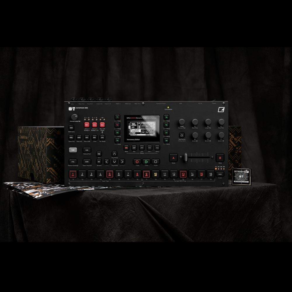 Elektron Octatrack MKII 8-Track Dynamic Performance Sampler Anniversary Edition Drums and Percussion / Drum Machines and Samplers